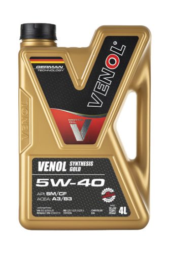 VENOL SYNTHESIS GOLD  SM CF   5W40   4L