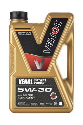 VENOL SYNTHESIS PREMIUM SM CF 5W30   4L