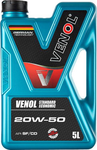 VENOL STANDARD ECONOMIC 20W50  5L