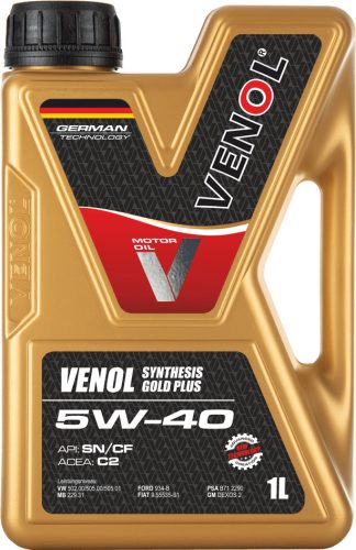 VENOL SYNT. GOLD PLUS 5W40 C2 1L