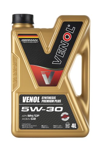 VENOL SYNTHESIS PREMIUM PLUS SN CF   5W30  C2   4L