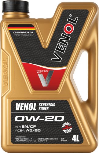 VENOL SYNTHESIS SILVER SN CF 0W20 4L